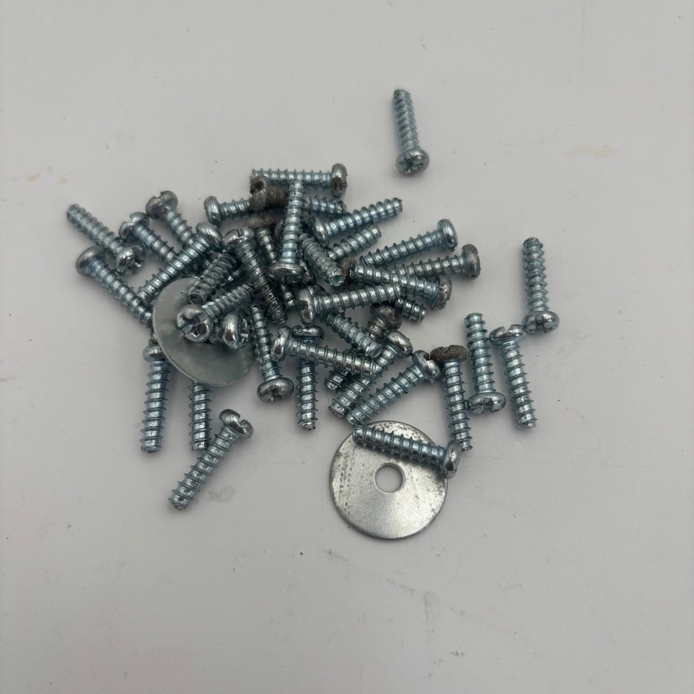 Bissell Screw Set Vacuum Parts OS Silver Excellent 39pc 2254 Hardware